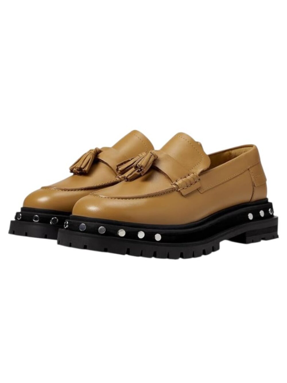 Free People Teagan Tassel Loafer, Caramel Cafe, US 9 - Picture 1 of 6